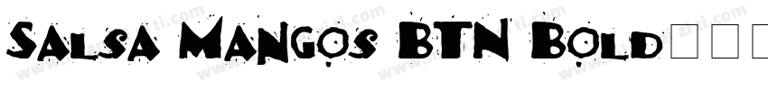 Salsa Mangos BTN Bold字体转换